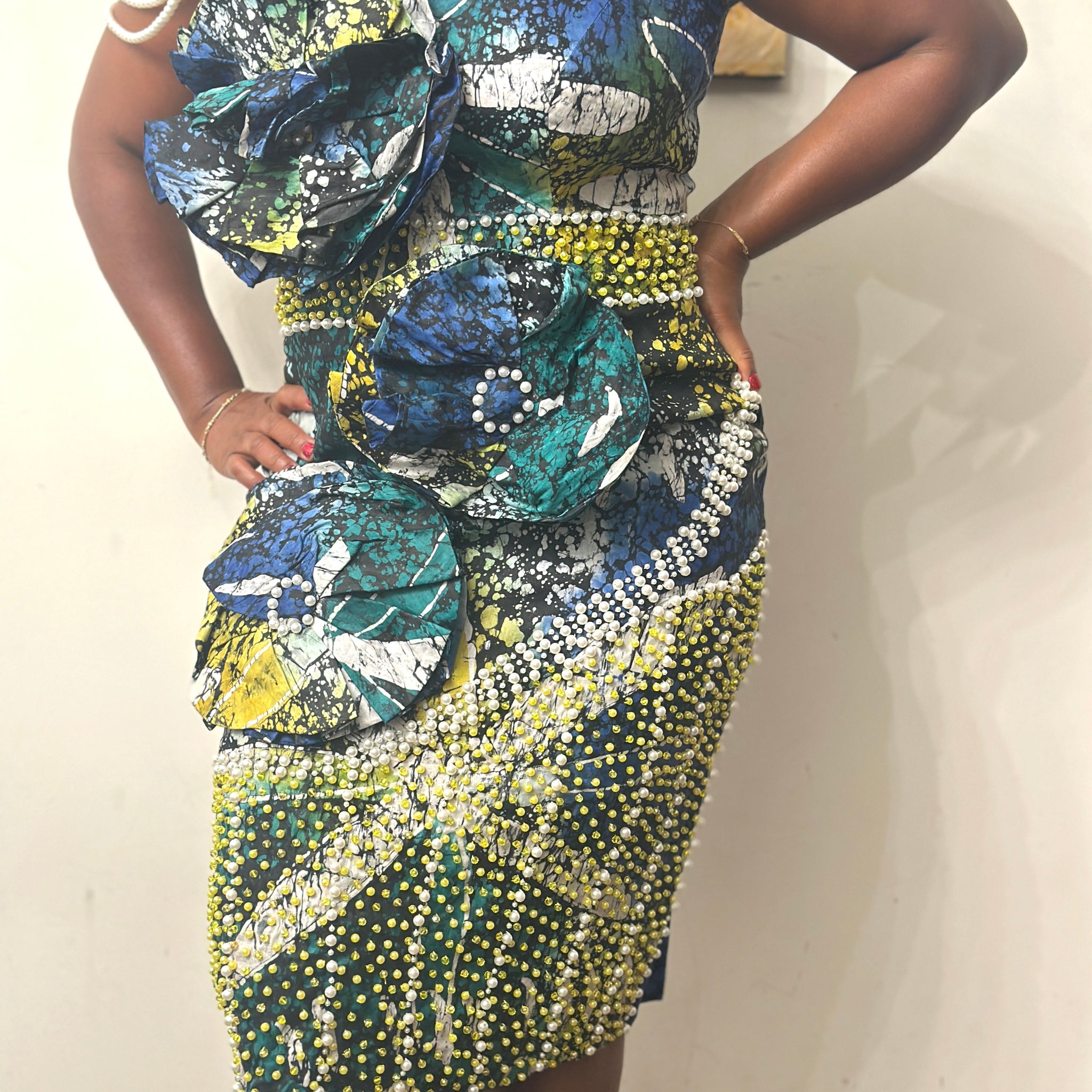 Lamborghini Dress (Blue)