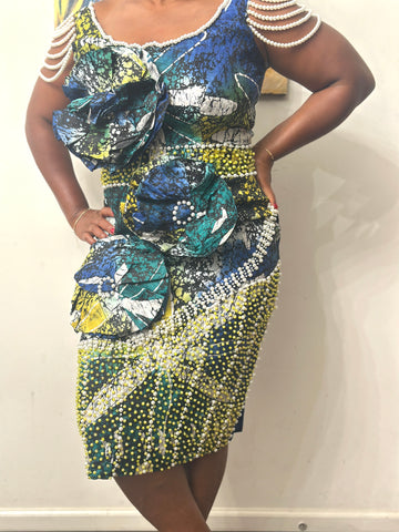 Lamborghini Dress (Blue)