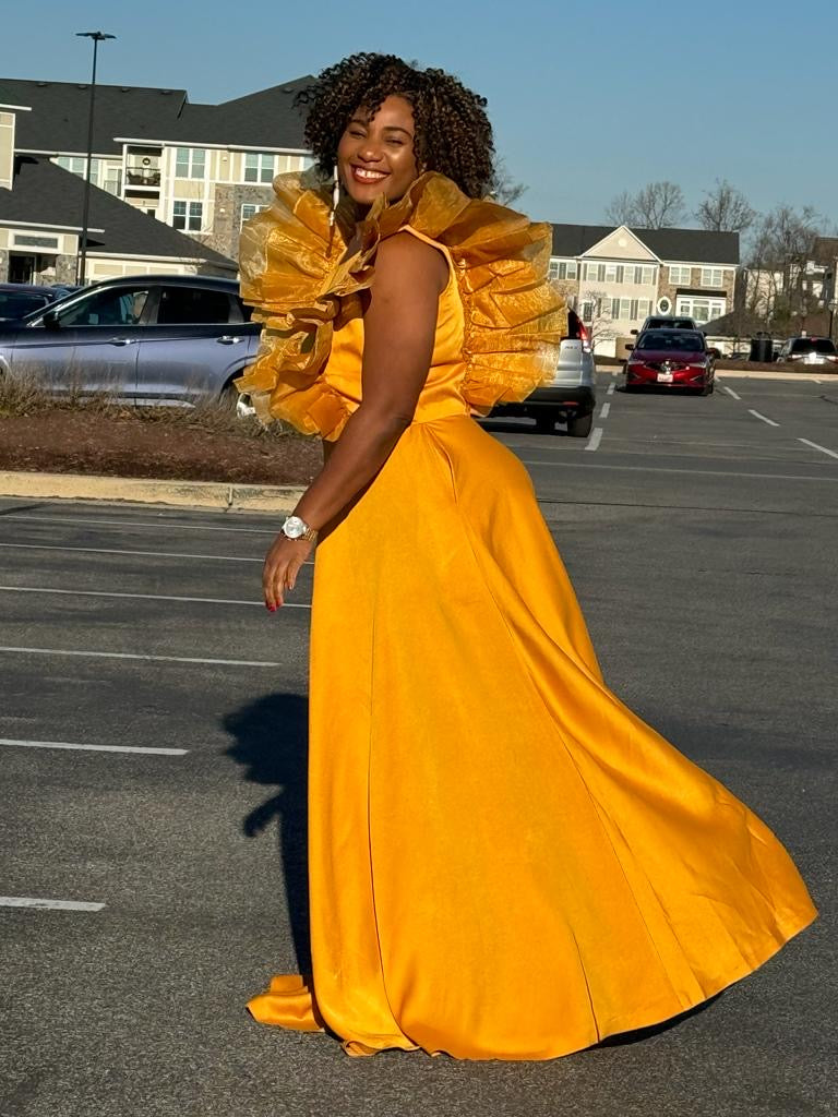 yellow prom dress near me