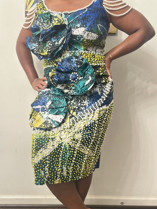 Lamborghini Dress (Blue)
