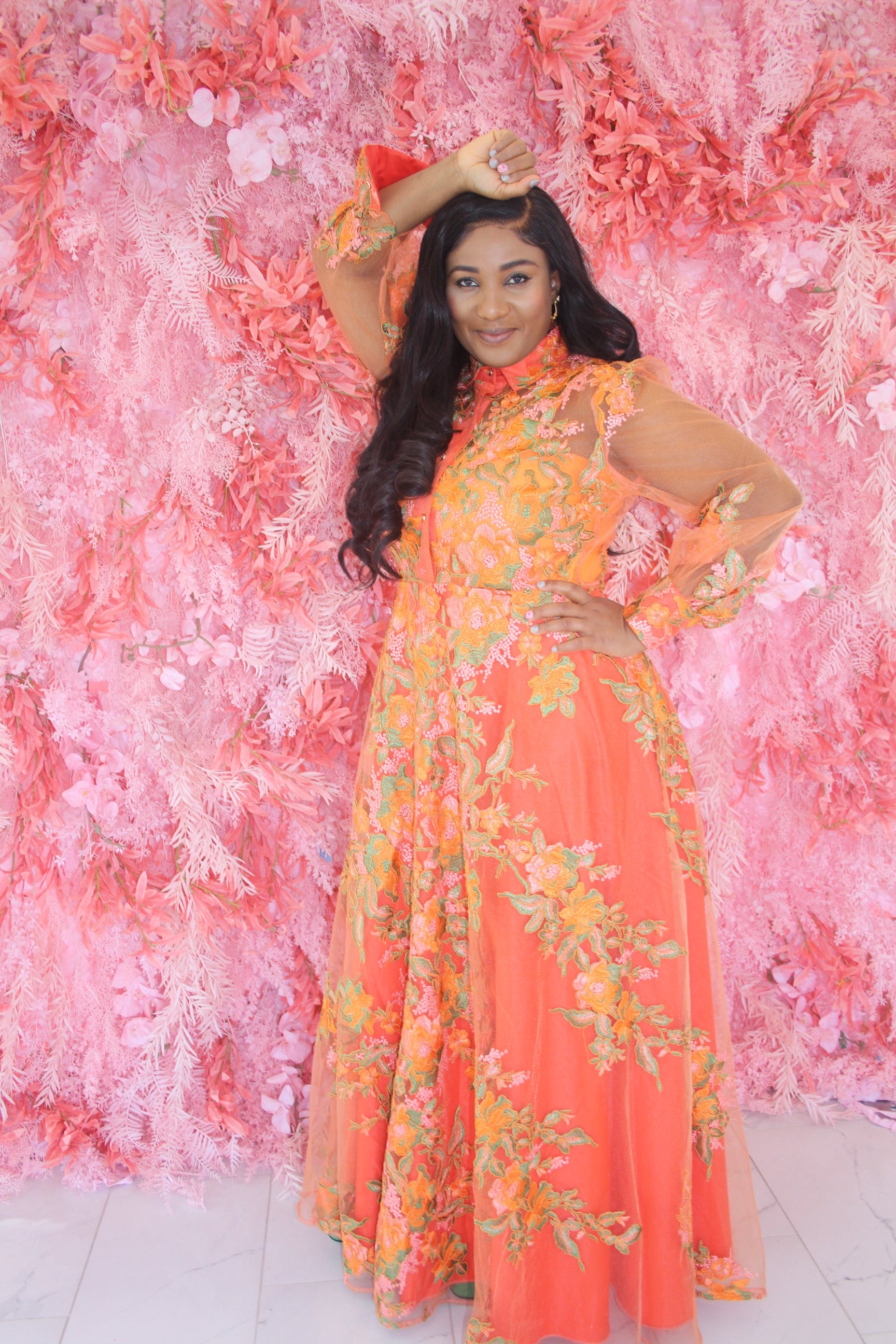 Perfect Angelic Colorful dress